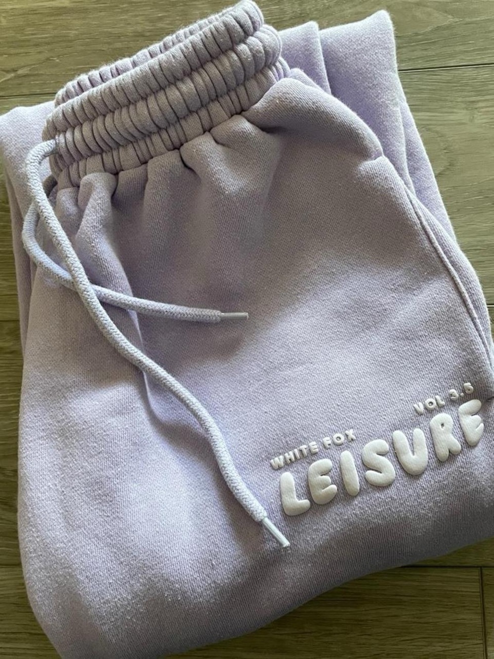 White Fox Boutique Lavender Leisure Joggers